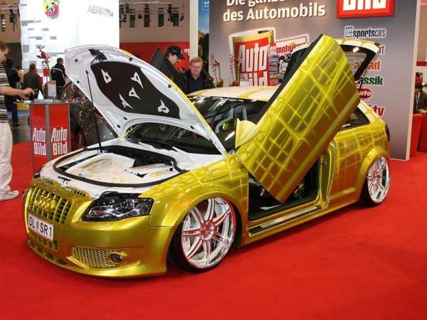  of some of the best adapted Audi cars from the altered car shows